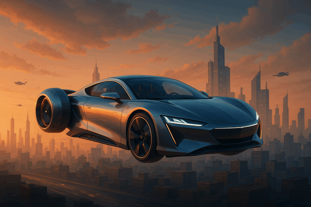 Mobil Terbang: Fantasi atau Kenyataan 2030?
